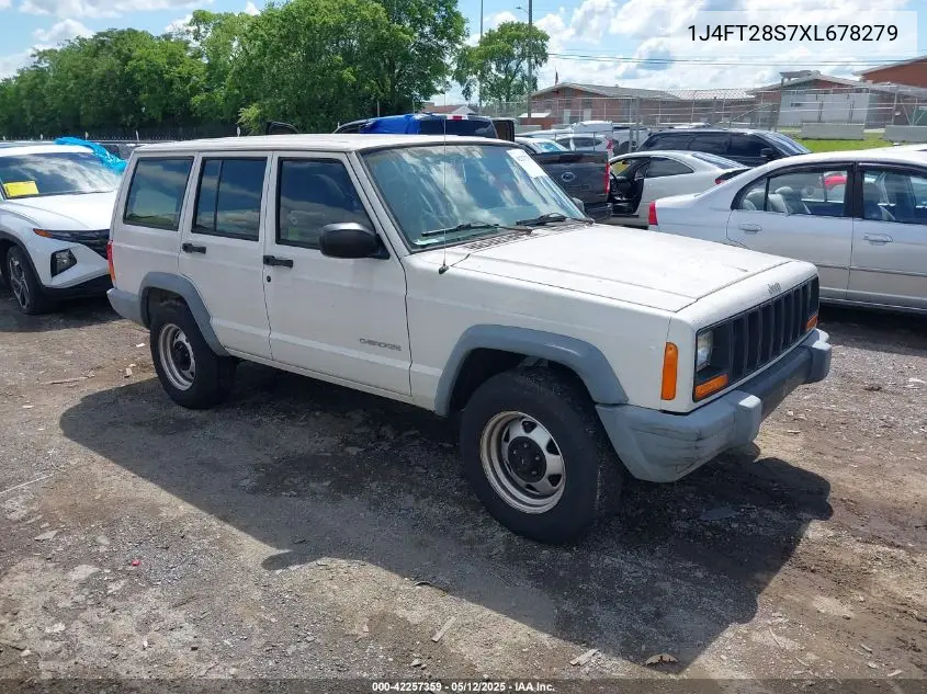 1999 Jeep Cherokee Se VIN: 1J4FT28S7XL678279 Lot: 42257359