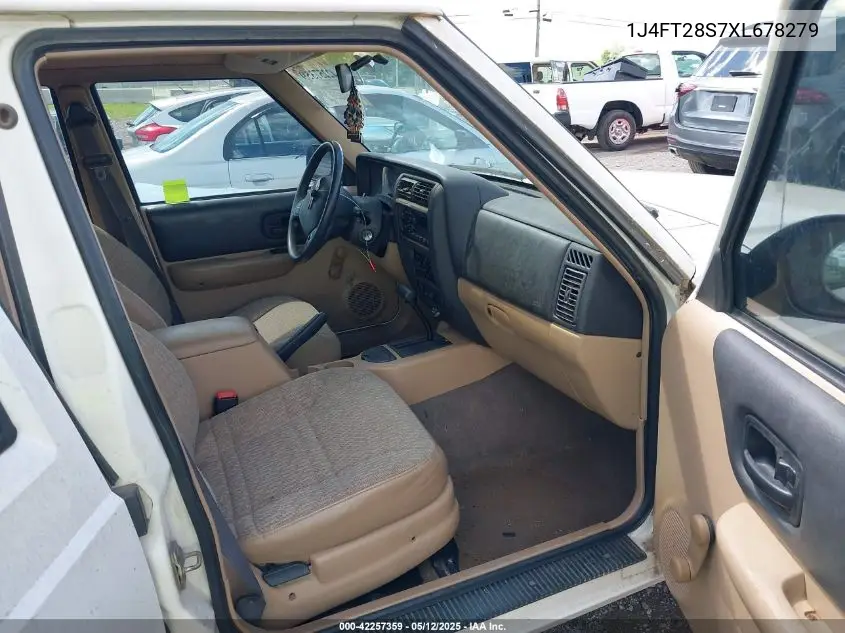 1999 Jeep Cherokee Se VIN: 1J4FT28S7XL678279 Lot: 42257359