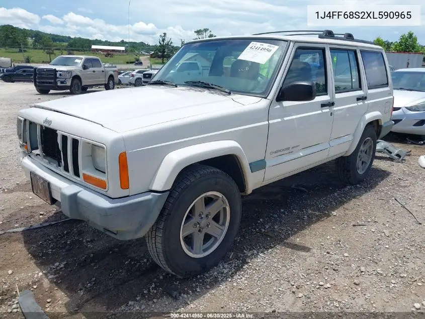 1999 Jeep Cherokee Classic/Sport VIN: 1J4FF68S2XL590965 Lot: 42414950