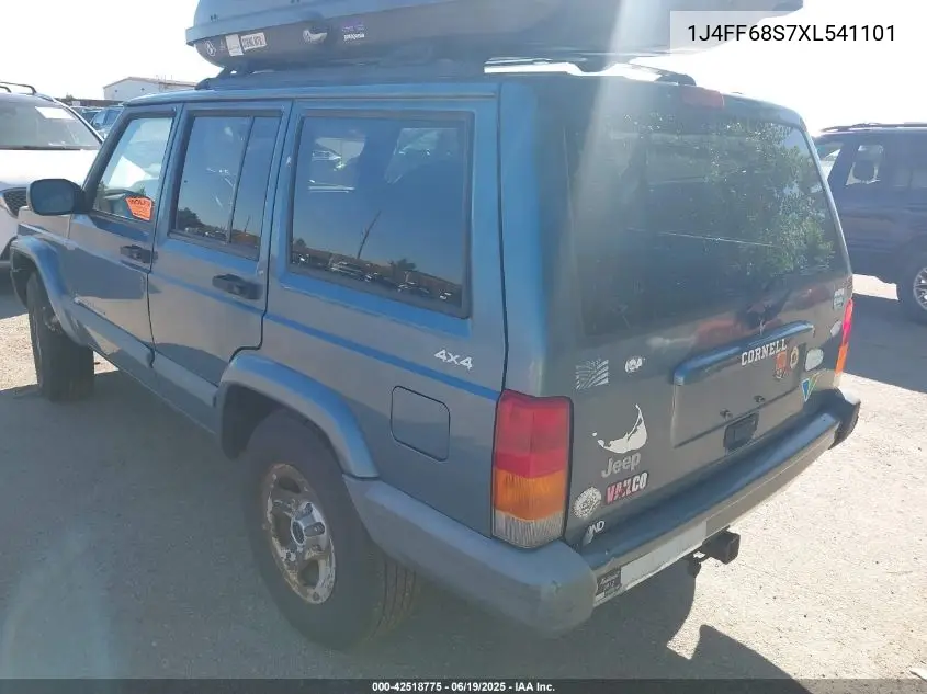 1999 Jeep Cherokee Classic/Sport VIN: 1J4FF68S7XL541101 Lot: 42518775