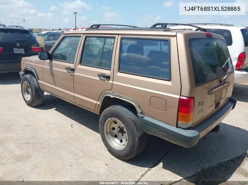 1999 Jeep Cherokee Classic/Sport VIN: 1J4FT68S1XL528885 Lot: 42536873