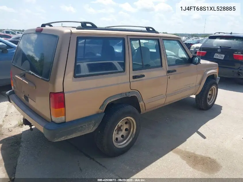 1999 Jeep Cherokee Classic/Sport VIN: 1J4FT68S1XL528885 Lot: 42536873