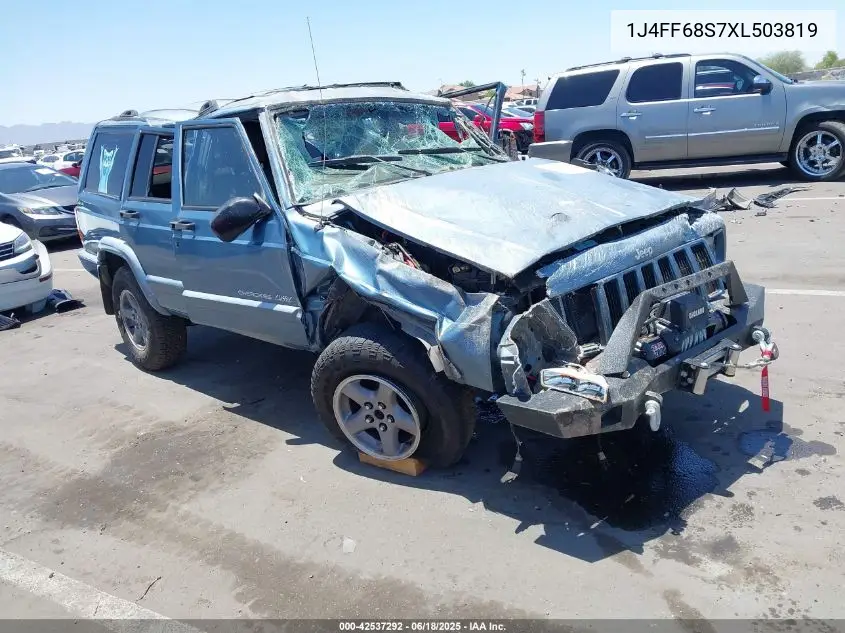 1999 Jeep Cherokee Classic/Sport VIN: 1J4FF68S7XL503819 Lot: 42537292