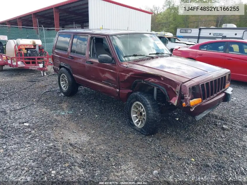 2000 Jeep Cherokee Sport VIN: 1J4FF48S2YL166255 Lot: 42151776
