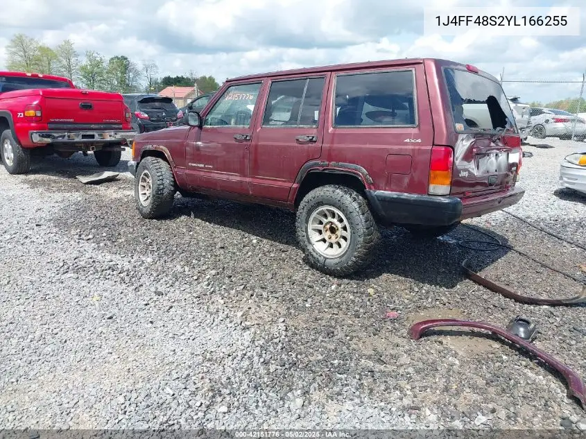2000 Jeep Cherokee Sport VIN: 1J4FF48S2YL166255 Lot: 42151776