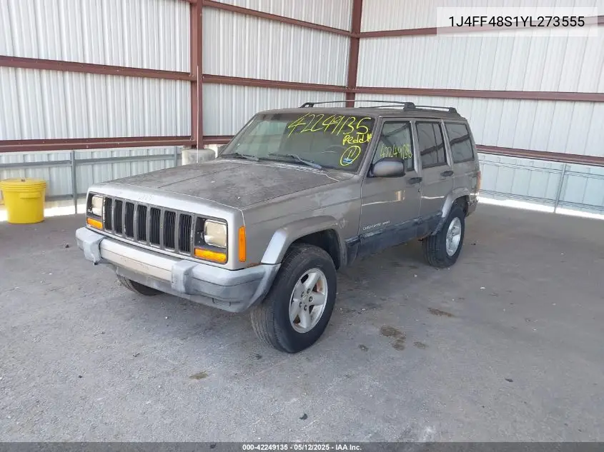 2000 Jeep Cherokee Sport VIN: 1J4FF48S1YL273555 Lot: 42249135