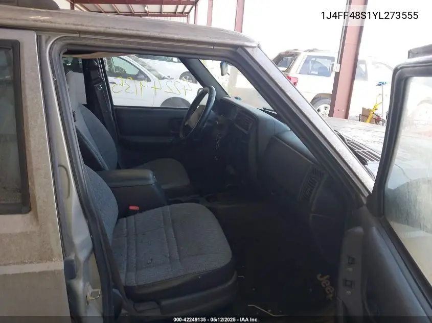 2000 Jeep Cherokee Sport VIN: 1J4FF48S1YL273555 Lot: 42249135