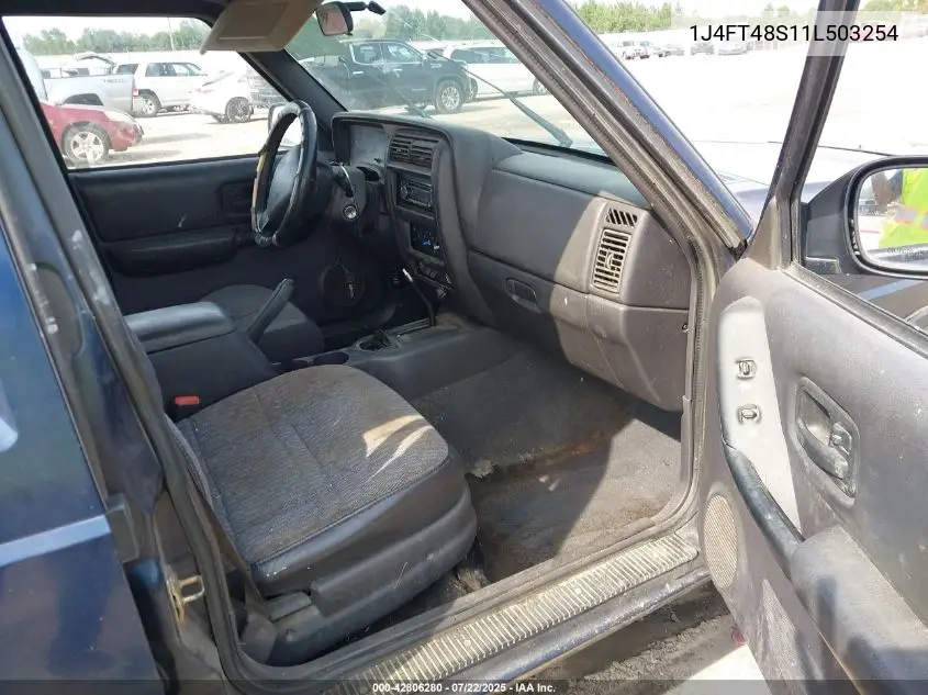 2001 Jeep Cherokee Sport VIN: 1J4FT48S11L503254 Lot: 42806280