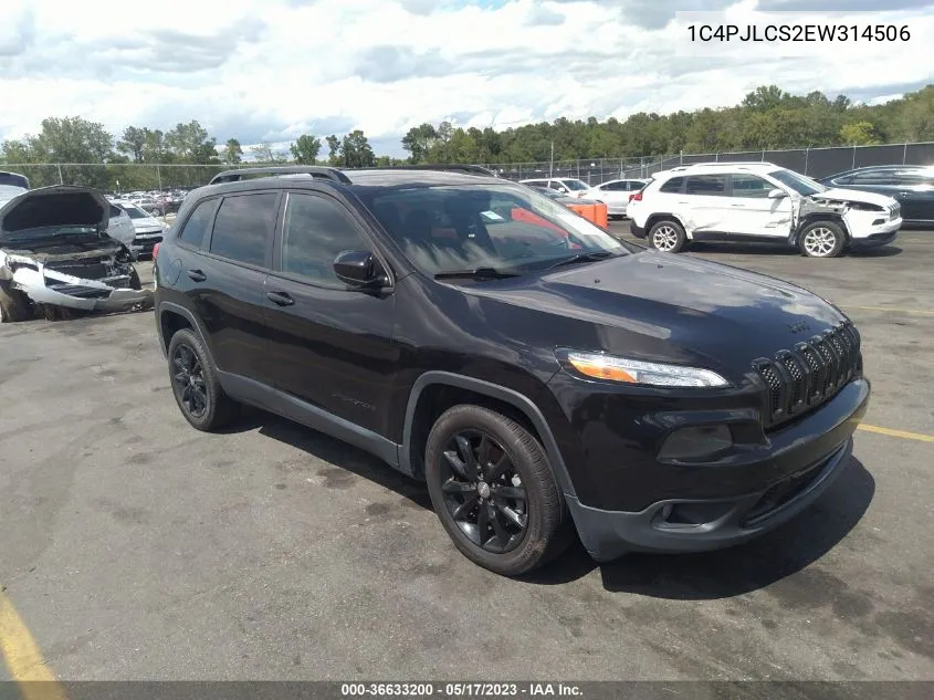 2014 Jeep Cherokee Latitude VIN: 1C4PJLCS2EW314506 Lot: 36633200