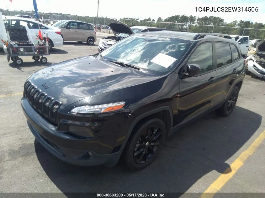 2014 Jeep Cherokee Latitude VIN: 1C4PJLCS2EW314506 Lot: 36633200