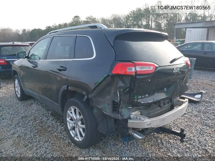 2014 Jeep Cherokee Latitude VIN: 1C4PJMCS7EW180565 Lot: 41770555