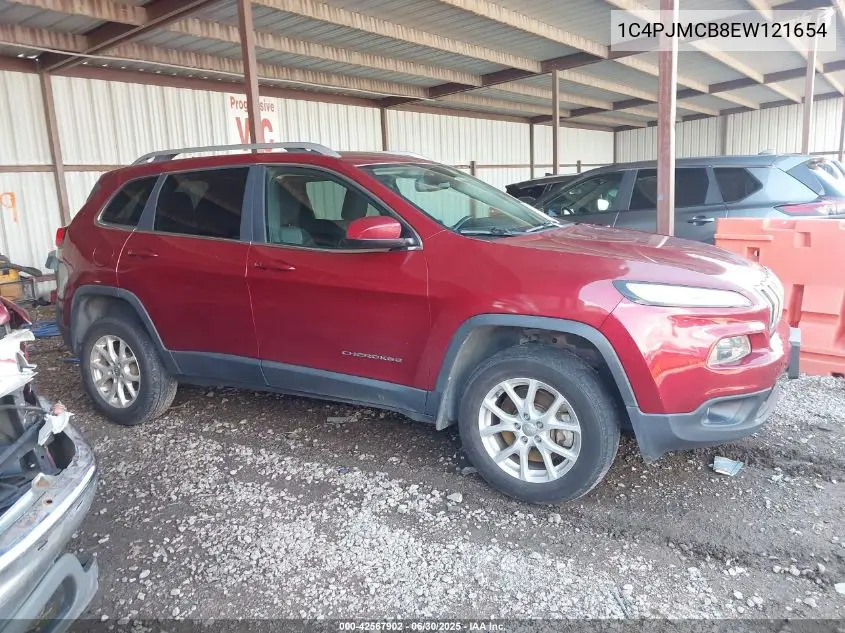 2014 Jeep Cherokee Latitude VIN: 1C4PJMCB8EW121654 Lot: 42567902