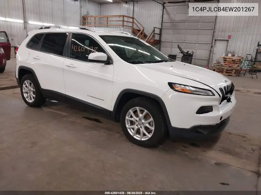 2014 Jeep Cherokee Latitude VIN: 1C4PJLCB4EW201267 Lot: 42601438