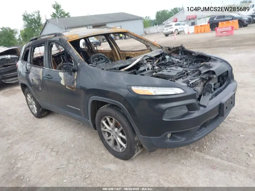 2014 Jeep Cherokee Latitude VIN: 1C4PJMCS2EW285689 Lot: 42611437