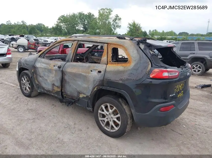 2014 Jeep Cherokee Latitude VIN: 1C4PJMCS2EW285689 Lot: 42611437