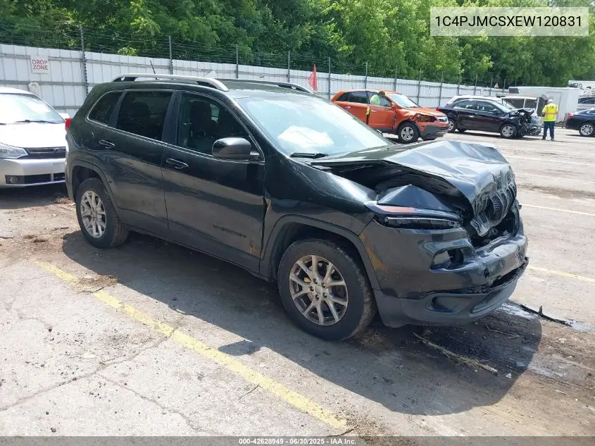 2014 Jeep Cherokee North VIN: 1C4PJMCSXEW120831 Lot: 42628949