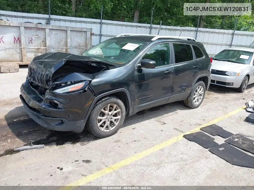 2014 Jeep Cherokee North VIN: 1C4PJMCSXEW120831 Lot: 42628949