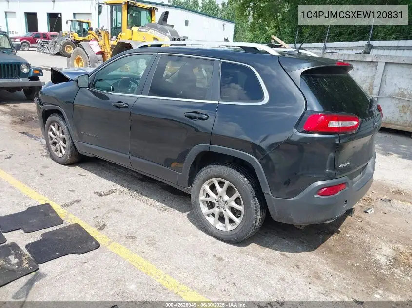 2014 Jeep Cherokee North VIN: 1C4PJMCSXEW120831 Lot: 42628949