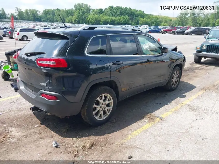 2014 Jeep Cherokee North VIN: 1C4PJMCSXEW120831 Lot: 42628949