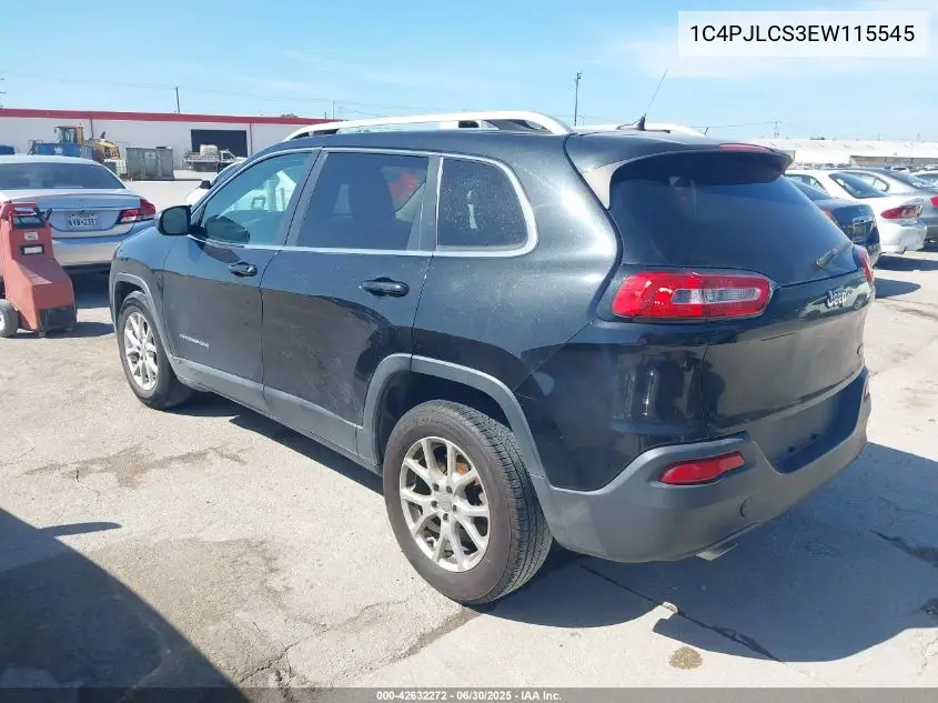 2014 Jeep Cherokee Latitude VIN: 1C4PJLCS3EW115545 Lot: 42632272