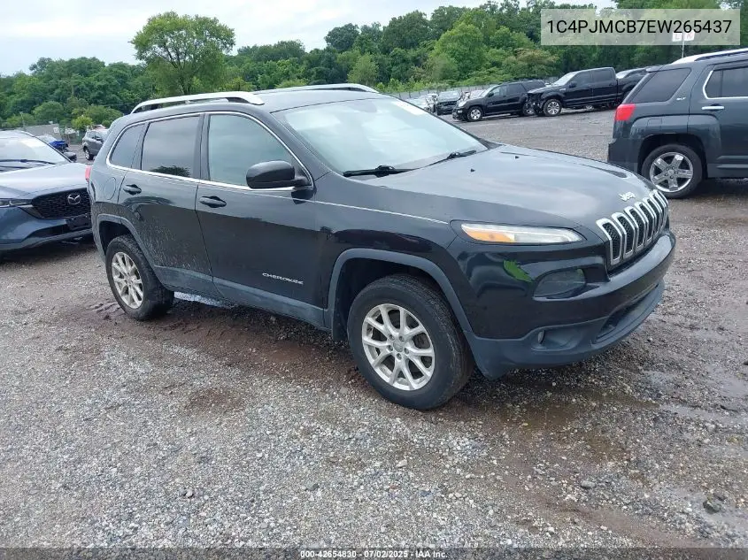 2014 Jeep Cherokee Latitude VIN: 1C4PJMCB7EW265437 Lot: 42654830