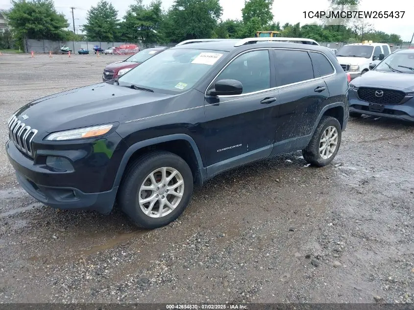 2014 Jeep Cherokee Latitude VIN: 1C4PJMCB7EW265437 Lot: 42654830