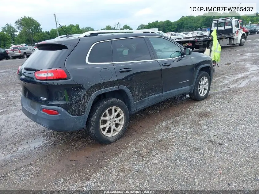 2014 Jeep Cherokee Latitude VIN: 1C4PJMCB7EW265437 Lot: 42654830