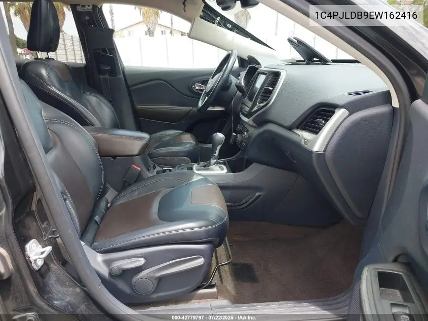 2014 Jeep Cherokee Limited VIN: 1C4PJLDB9EW162416 Lot: 42779797