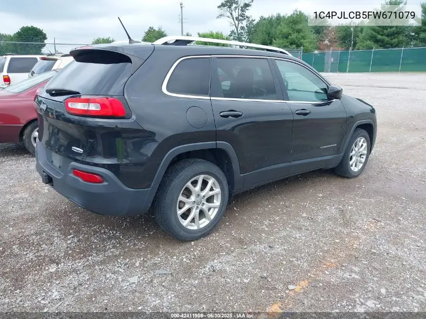 2015 Jeep Cherokee Latitude VIN: 1C4PJLCB5FW671079 Lot: 42411908