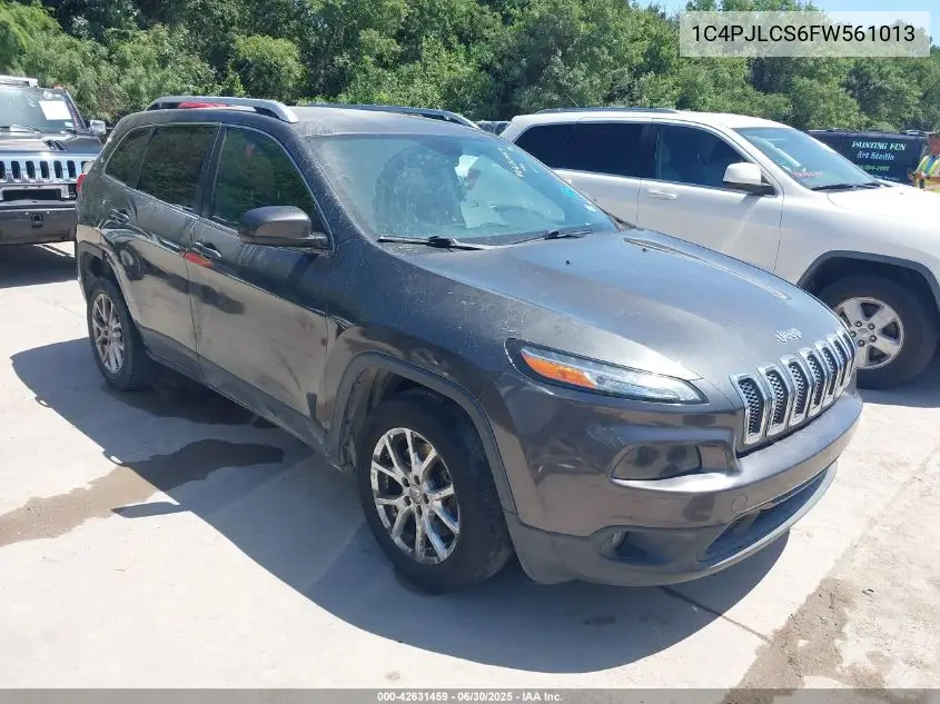 2015 Jeep Cherokee Latitude VIN: 1C4PJLCS6FW561013 Lot: 42631459