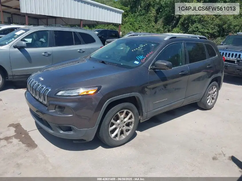 2015 Jeep Cherokee Latitude VIN: 1C4PJLCS6FW561013 Lot: 42631459