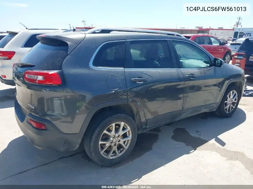 2015 Jeep Cherokee Latitude VIN: 1C4PJLCS6FW561013 Lot: 42631459