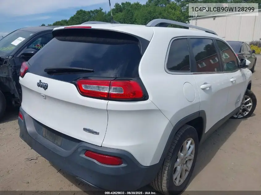 2016 Jeep Cherokee Latitude VIN: 1C4PJLCB9GW128299 Lot: 42629833
