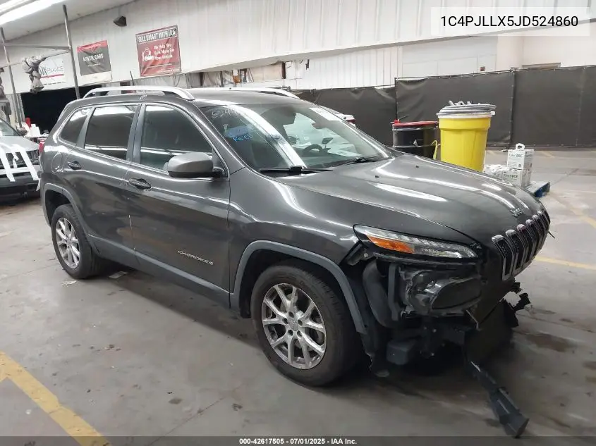 2018 Jeep Cherokee Latitude Plus Fwd VIN: 1C4PJLLX5JD524860 Lot: 42617505