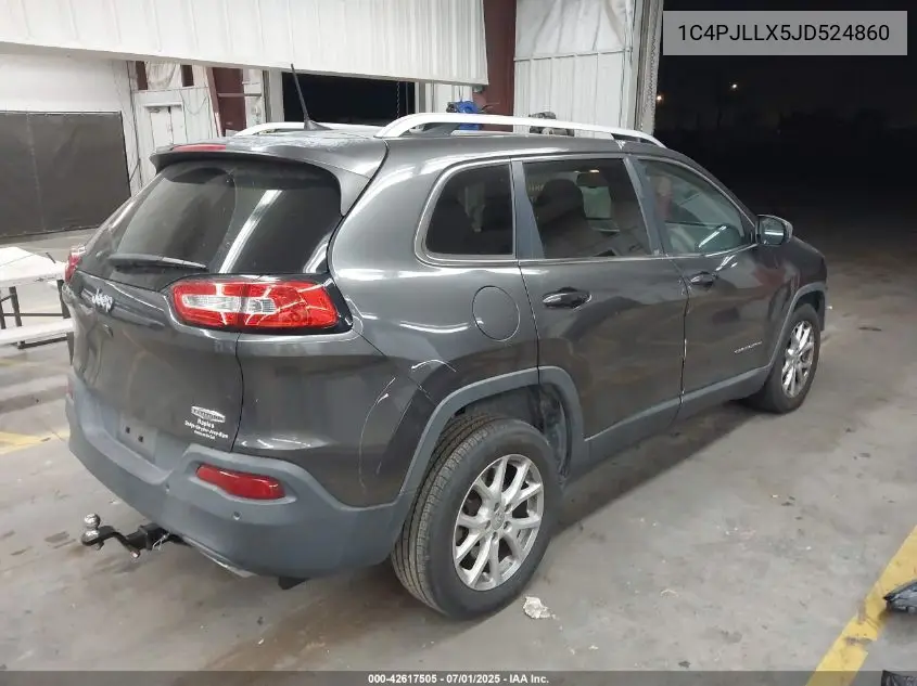 2018 Jeep Cherokee Latitude Plus Fwd VIN: 1C4PJLLX5JD524860 Lot: 42617505