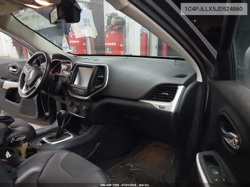 2018 Jeep Cherokee Latitude Plus Fwd VIN: 1C4PJLLX5JD524860 Lot: 42617505