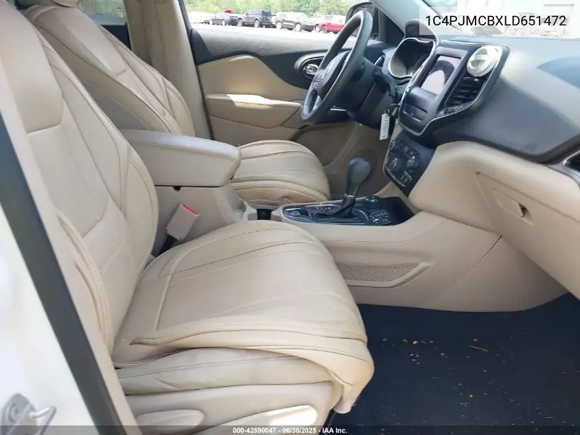 2020 Jeep Cherokee Latitude 4X4 VIN: 1C4PJMCBXLD651472 Lot: 42590047