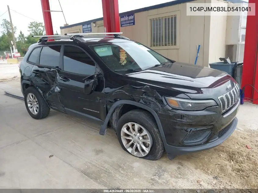 2020 Jeep Cherokee Latitude 4X4 VIN: 1C4PJMCB3LD541041 Lot: 42628449