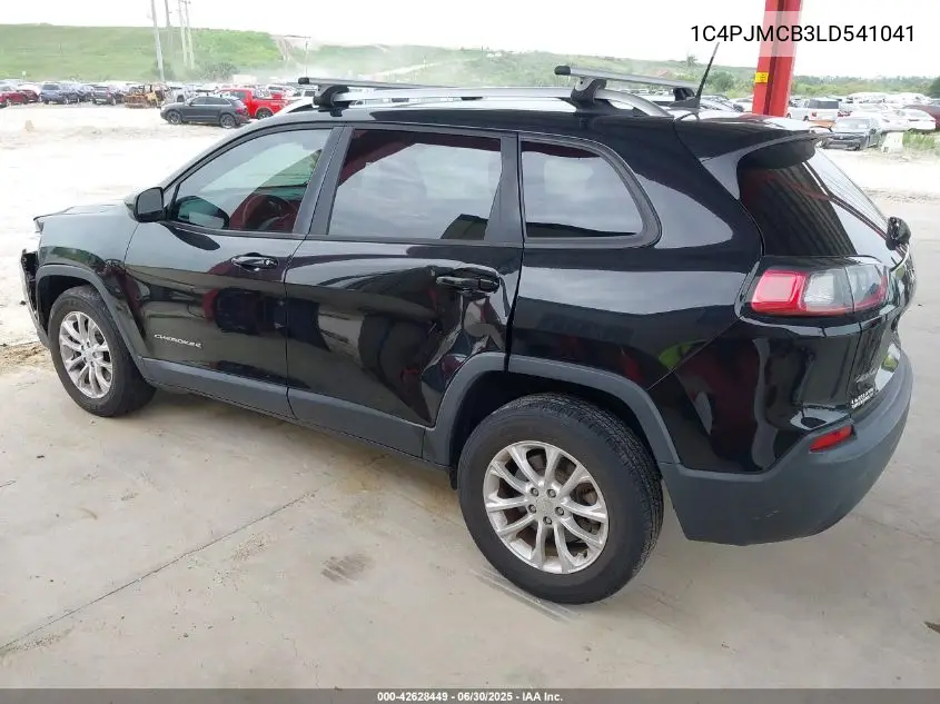 2020 Jeep Cherokee Latitude 4X4 VIN: 1C4PJMCB3LD541041 Lot: 42628449