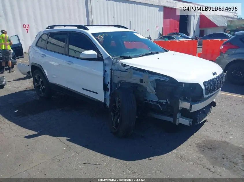 2020 Jeep Cherokee Altitude 4X4 VIN: 1C4PJMLB9LD594696 Lot: 42628452