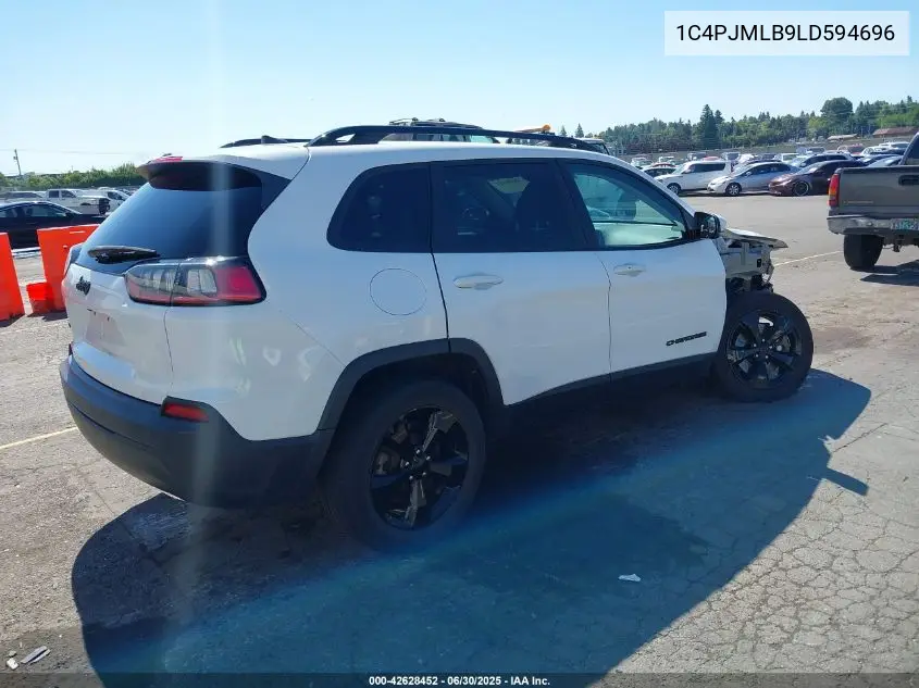 2020 Jeep Cherokee Altitude 4X4 VIN: 1C4PJMLB9LD594696 Lot: 42628452