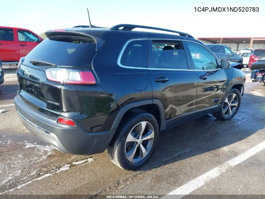 2022 Jeep Cherokee Limited 4X4 VIN: 1C4PJMDX1ND520783 Lot: 41989564