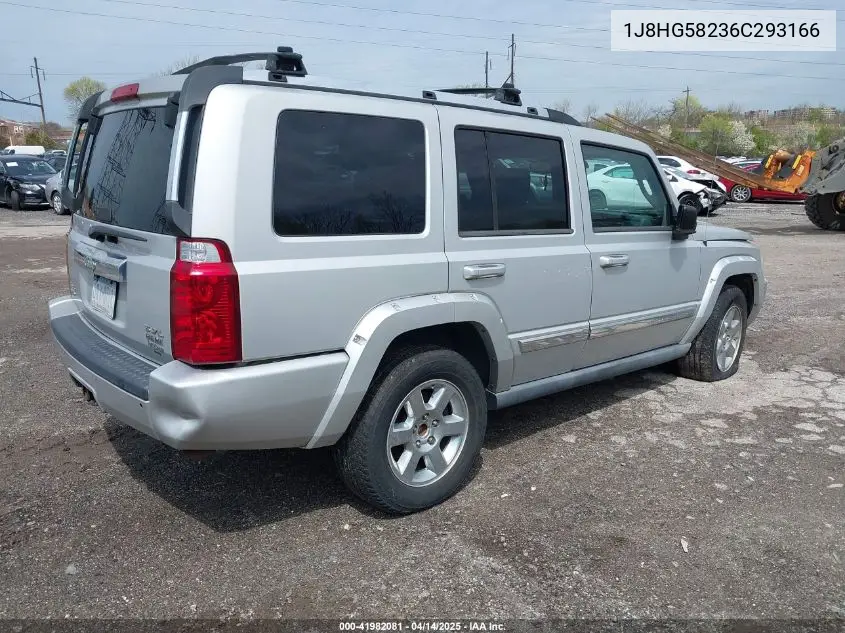 2006 Jeep Commander Limited VIN: 1J8HG58236C293166 Lot: 41982081