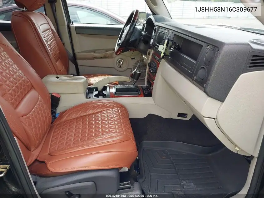 2006 Jeep Commander Limited VIN: 1J8HH58N16C309677 Lot: 42181393