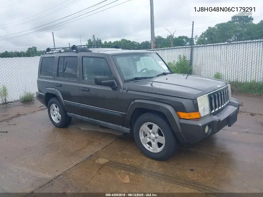 2006 Jeep Commander VIN: 1J8HG48N06C179291 Lot: 42503816
