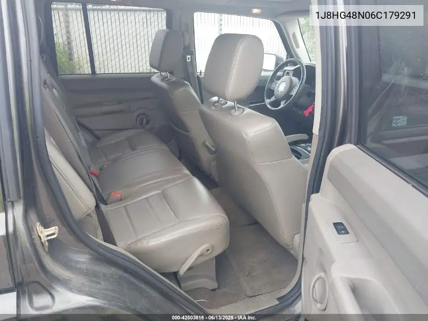 2006 Jeep Commander VIN: 1J8HG48N06C179291 Lot: 42503816