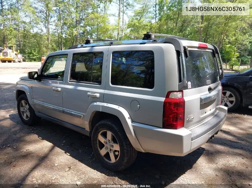 2006 Jeep Commander Limited VIN: 1J8HG58NX6C305761 Lot: 42549239