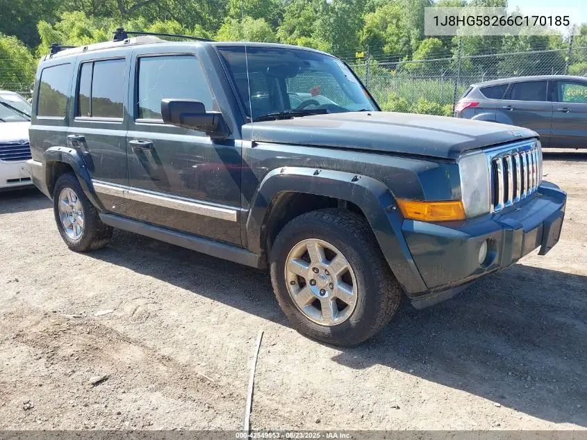 2006 Jeep Commander Limited VIN: 1J8HG58266C170185 Lot: 42549553