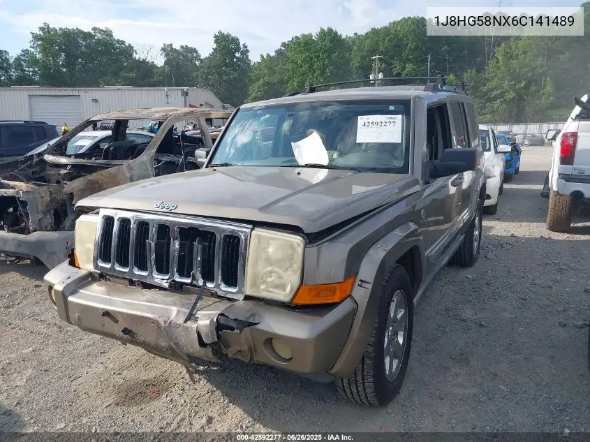 2006 Jeep Commander Limited VIN: 1J8HG58NX6C141489 Lot: 42592277