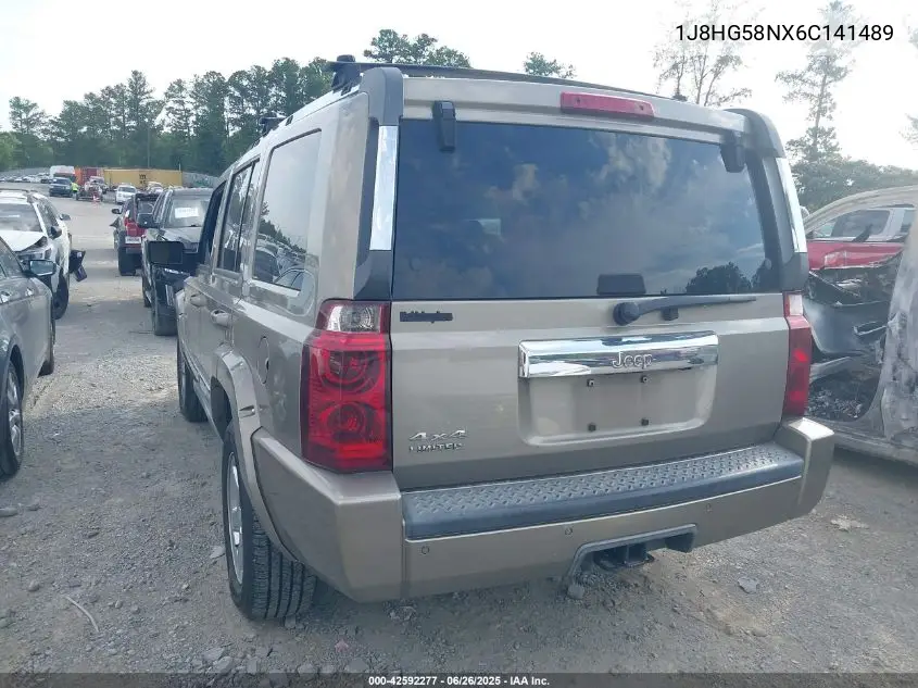 2006 Jeep Commander Limited VIN: 1J8HG58NX6C141489 Lot: 42592277